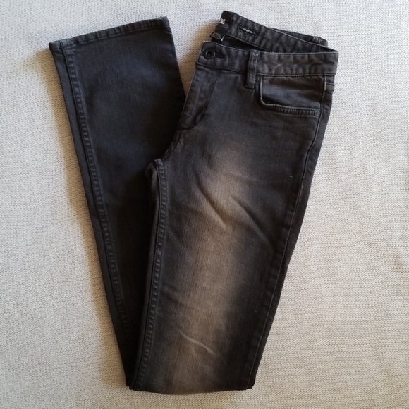 DC Straight Black Jeans Extra Long - Picture 1 of 4